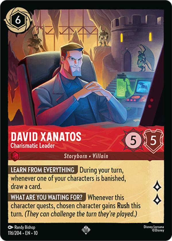 David Xanatos - Charismatic Leader (116/204) [Whispers in the Well] | Black Swamp Games