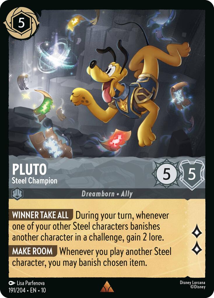 Pluto - Steel Champion (191/204) [Whispers in the Well] | Black Swamp Games
