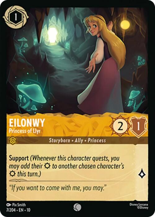 Eilonwy - Princess of Llyr (7/204) [Whispers in the Well] | Black Swamp Games
