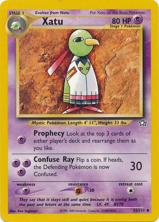 Xatu (52/111) [Neo Genesis Unlimited] | Black Swamp Games