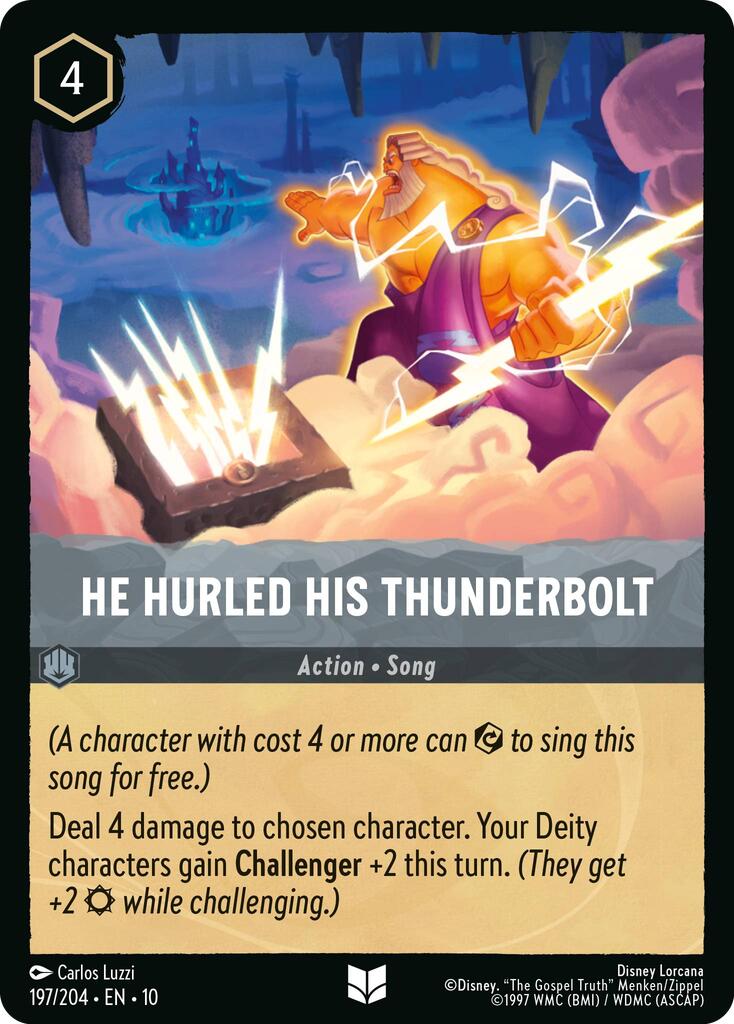 He Hurled His Thunderbolt (197/204) [Whispers in the Well] | Black Swamp Games