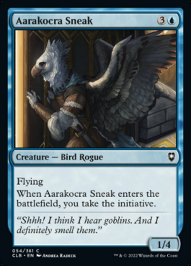 Aarakocra Sneak [Commander Legends: Battle for Baldur's Gate] | Black Swamp Games