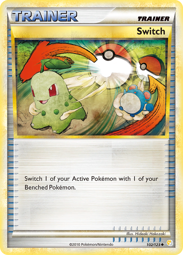 Switch (102/123) [HeartGold & SoulSilver: Base Set] | Black Swamp Games