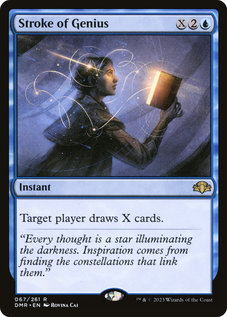 Stroke of Genius [Dominaria Remastered] | Black Swamp Games