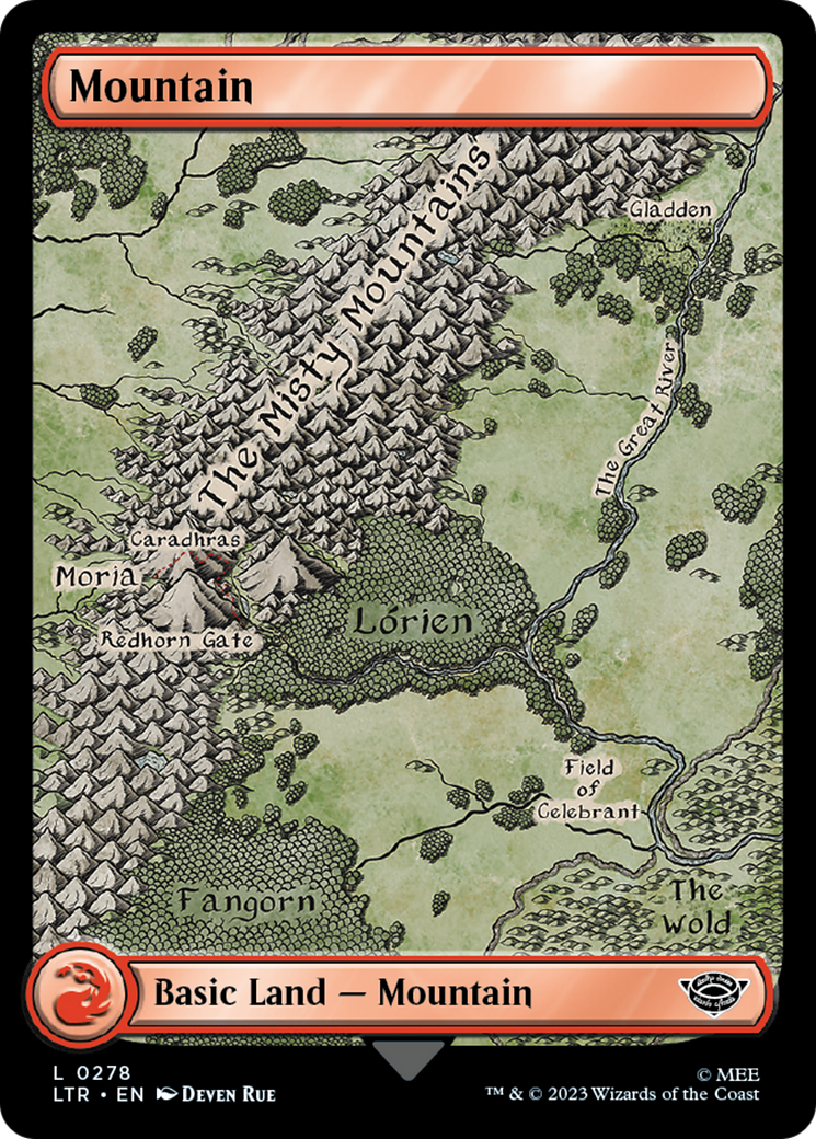 Mountain (278) [The Lord of the Rings: Tales of Middle-Earth] | Black Swamp Games
