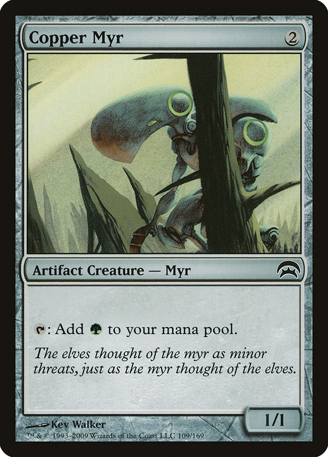 Copper Myr [Planechase] | Black Swamp Games