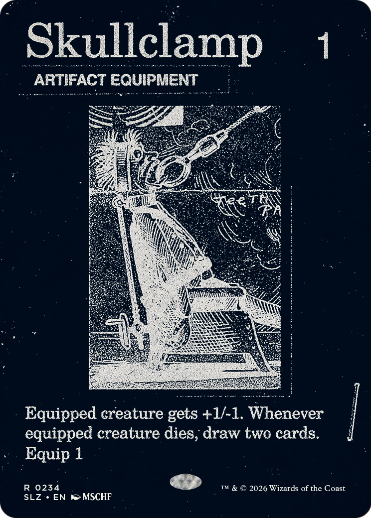 Skullclamp (0234) [Secret Lair x MSCHF: The Zeta Set] | Black Swamp Games