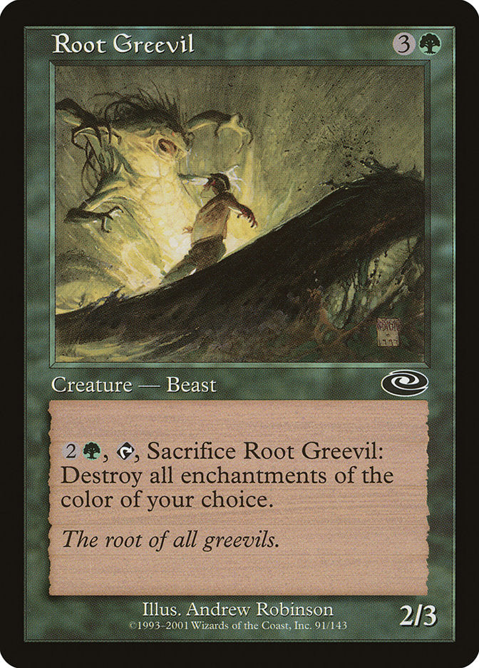 Root Greevil [Planeshift] | Black Swamp Games