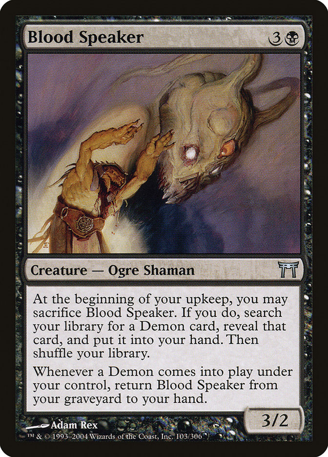 Blood Speaker [Champions of Kamigawa] | Black Swamp Games