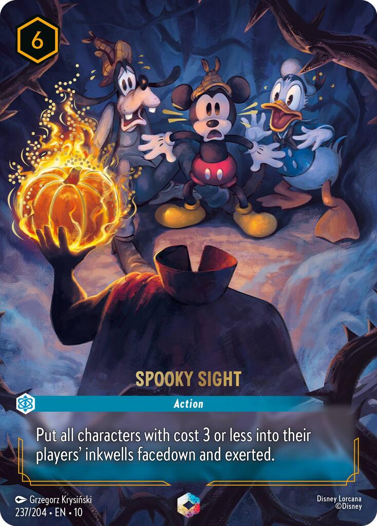 Spooky Sight (Enchanted) (237/204) [Whispers in the Well] | Black Swamp Games