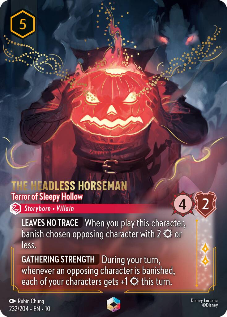 The Headless Horseman - Terror of Sleepy Hollow (Enchanted) (232/204) [Whispers in the Well] | Black Swamp Games