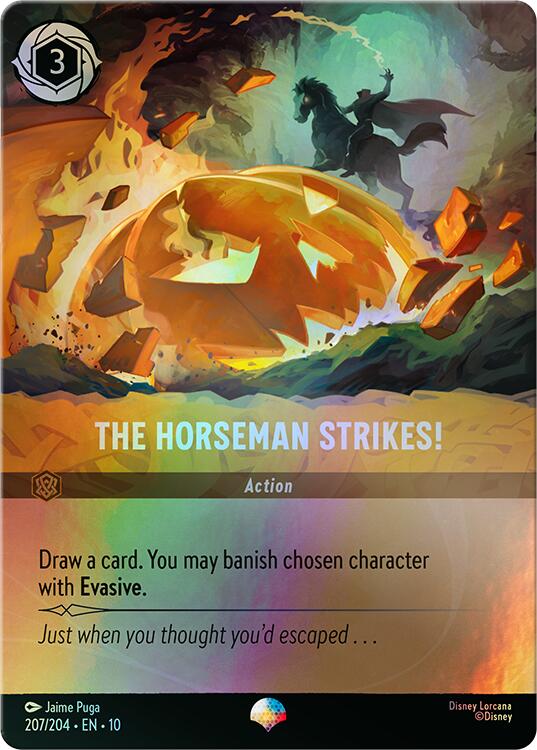 The Horseman Strikes! (Epic) (207/204) [Whispers in the Well] | Black Swamp Games