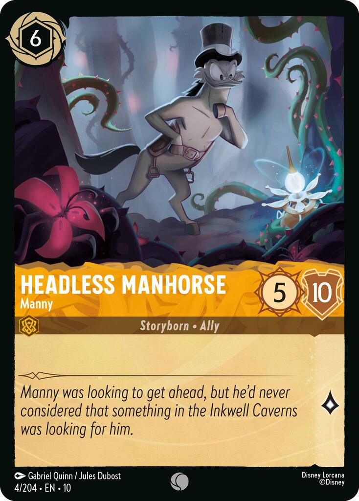 Headless Manhorse - Manny (4/204) [Whispers in the Well] | Black Swamp Games