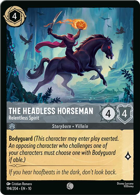 The Headless Horseman - Relentless Spirit (194/204) [Whispers in the Well] | Black Swamp Games