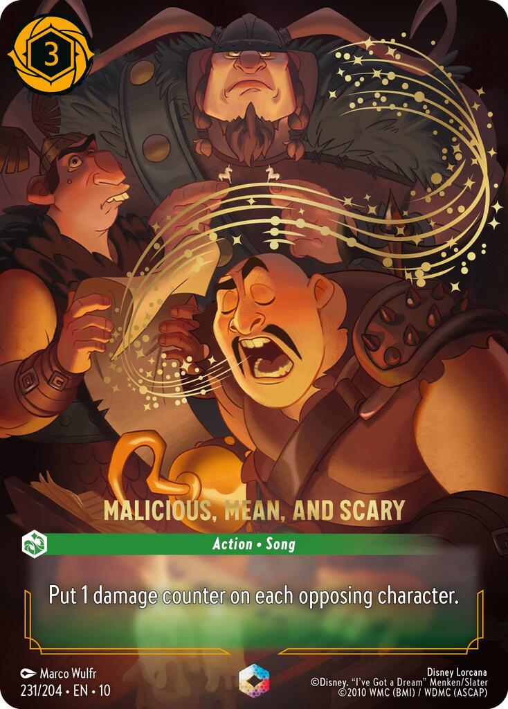 Malicious, Mean, and Scary (Enchanted) (231/204) [Whispers in the Well] | Black Swamp Games