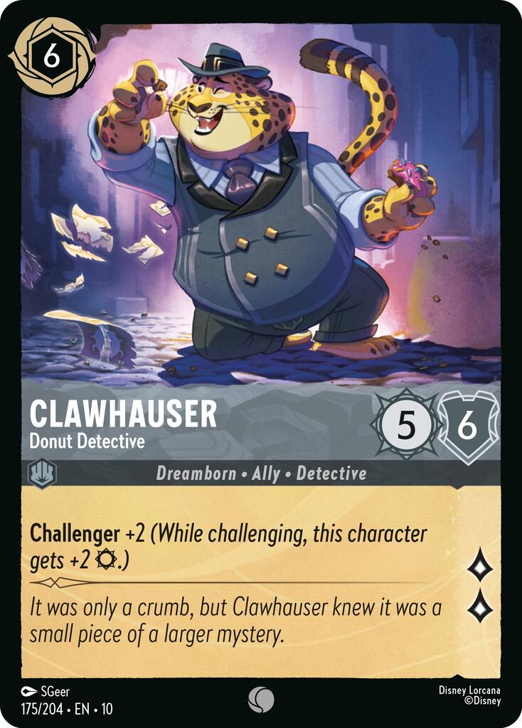 Clawhauser - Donut Detective (175/204) [Whispers in the Well] | Black Swamp Games