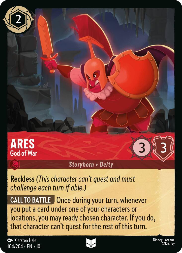 Ares - God of War (104/204) [Whispers in the Well] | Black Swamp Games