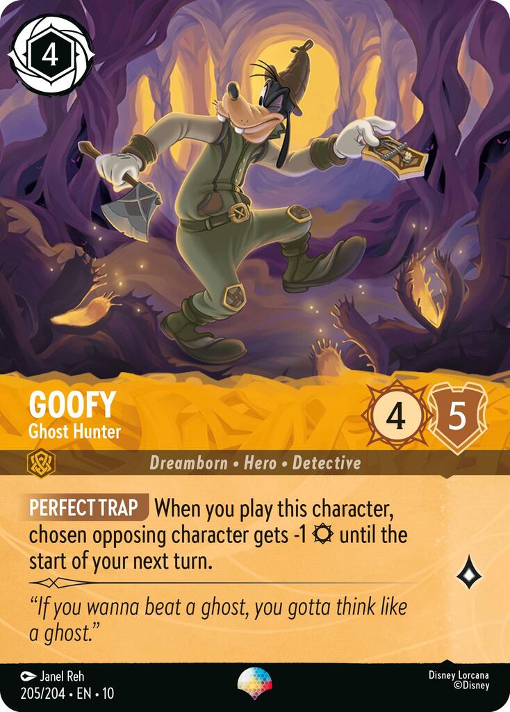 Goofy - Ghost Hunter (Epic) (205/204) [Whispers in the Well] | Black Swamp Games