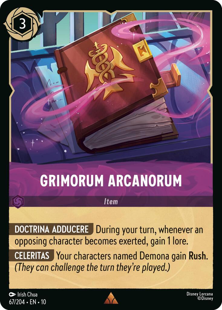 Grimorum Arcanorum (67/204) [Whispers in the Well] | Black Swamp Games