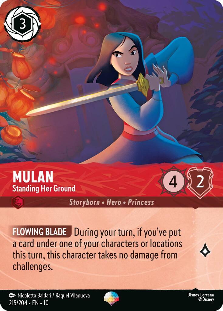 Mulan - Standing Her Ground (Epic) (215/204) [Whispers in the Well] | Black Swamp Games