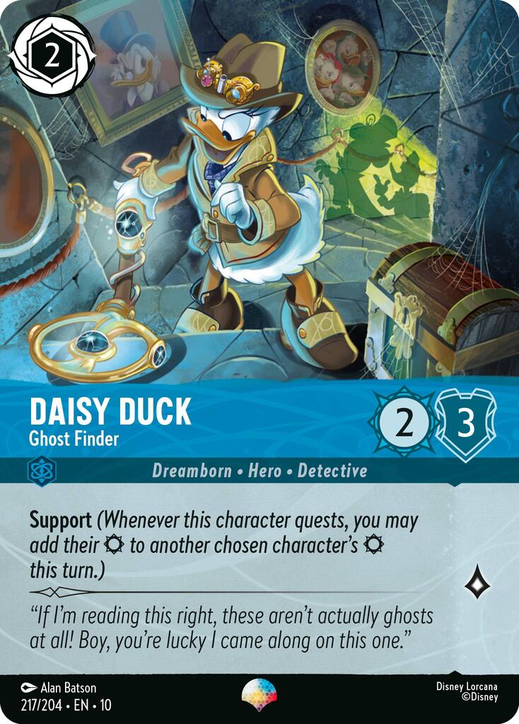 Daisy Duck - Ghost Finder (Epic) (217/204) [Whispers in the Well] | Black Swamp Games