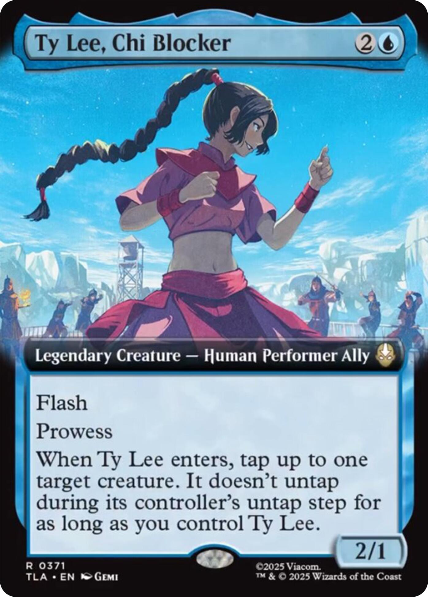 Ty Lee, Chi Blocker (Extended Art) [Avatar: The Last Airbender] | Black Swamp Games