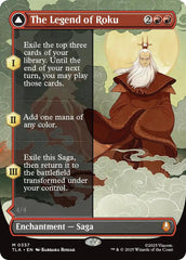 The Legend of Roku (Borderless) [Avatar: The Last Airbender] | Black Swamp Games