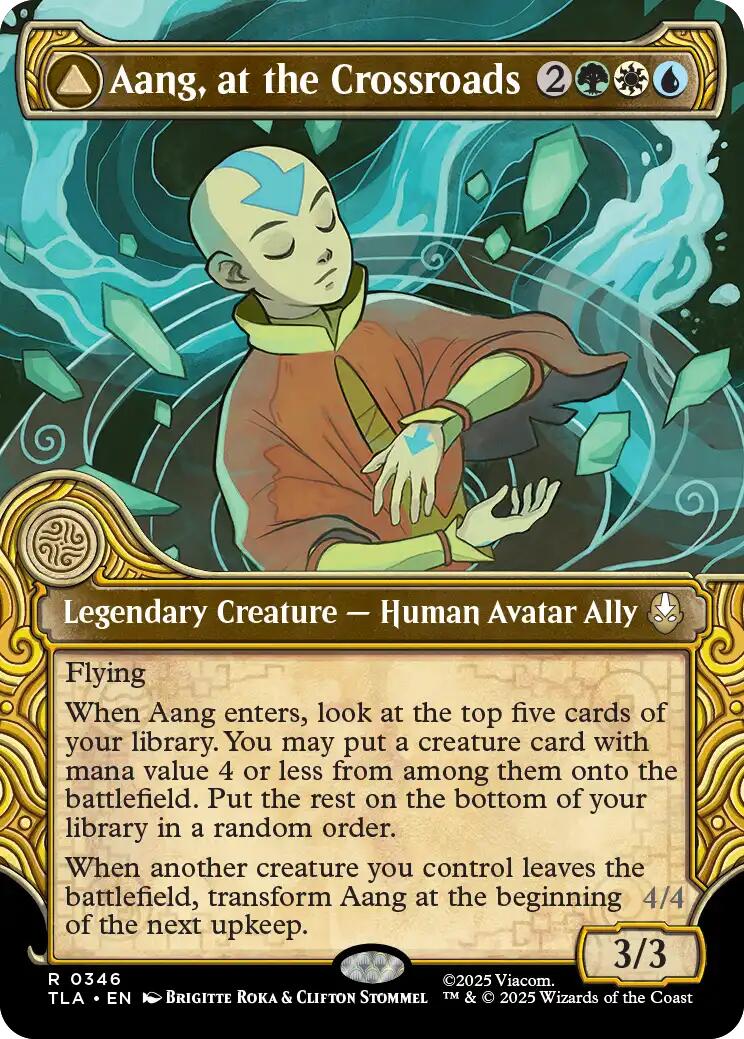 Aang, at the Crossroads (Showcase) [Avatar: The Last Airbender] | Black Swamp Games
