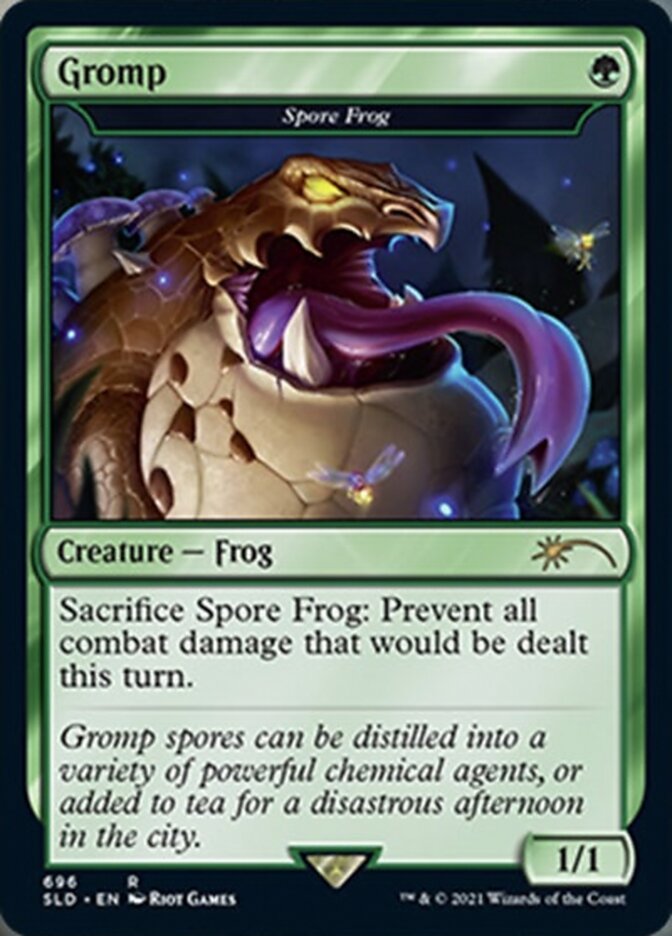 Spore Frog - Gromp [Secret Lair Drop Promos] | Black Swamp Games