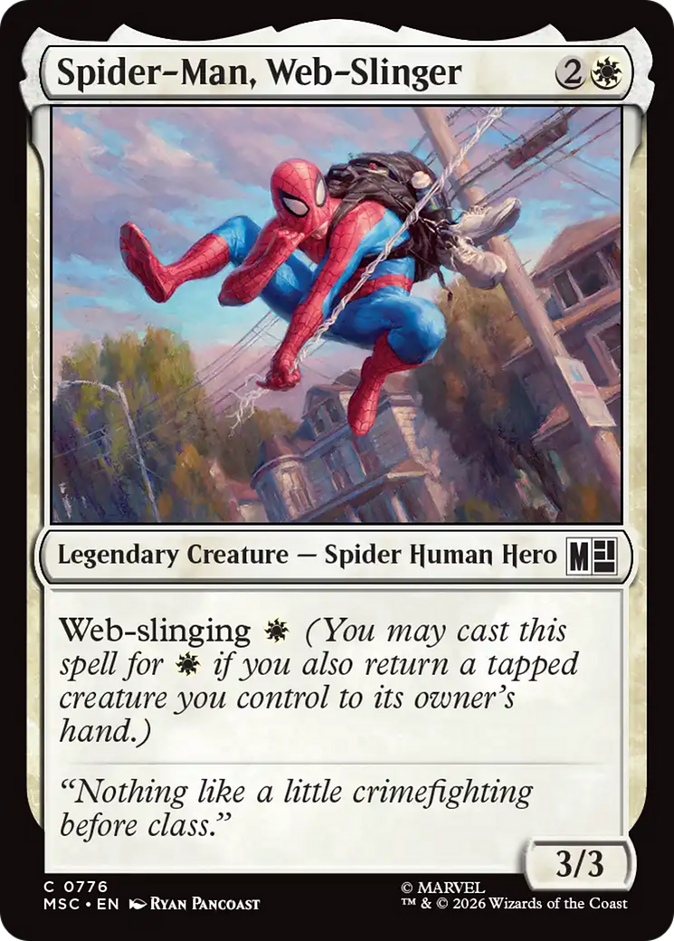 Spider-Man, Web-Slinger [Marvel Super Heroes Commander] | Black Swamp Games