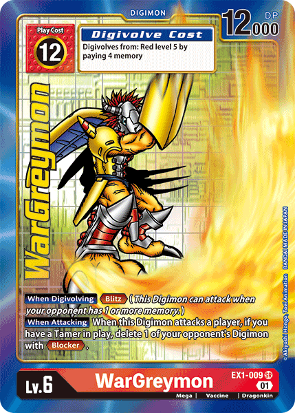 WarGreymon [EX1-009] (Alternate Art) [Classic Collection] | Black Swamp Games