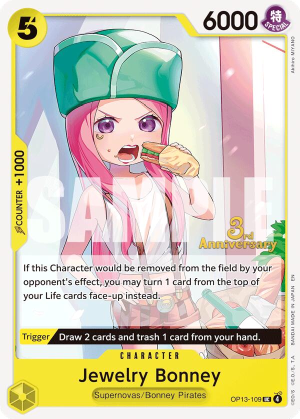 Jewelry Bonney [Carrying On His Will: 3rd Anniversary Tournament Cards] | Black Swamp Games