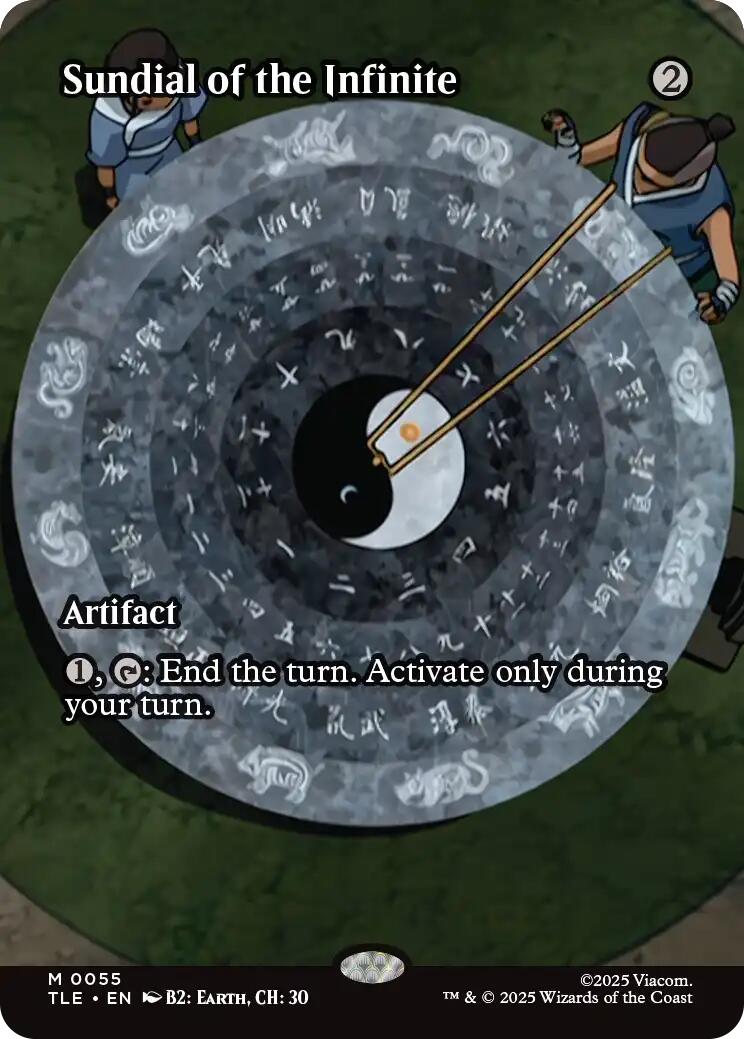 Sundial of the Infinite (Borderless) [Avatar: The Last Airbender: Eternal-Legal] | Black Swamp Games