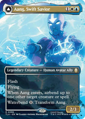 Aang, Swift Savior (298) (Borderless) [Avatar: The Last Airbender] | Black Swamp Games