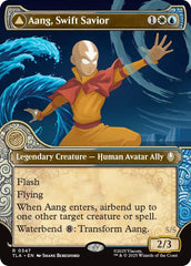 Aang, Swift Savior (Showcase) [Avatar: The Last Airbender] | Black Swamp Games