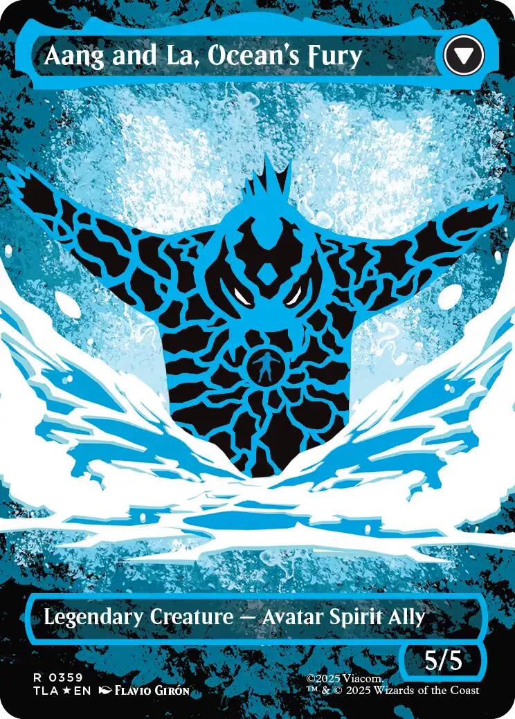 Aang, Swift Savior (359) (Borderless) [Avatar: The Last Airbender] | Black Swamp Games