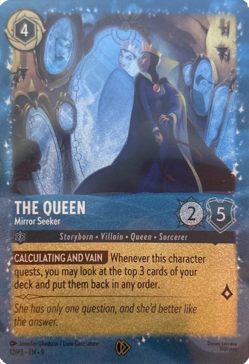 The Queen - Mirror Seeker (12) [Promo Cards] | Black Swamp Games