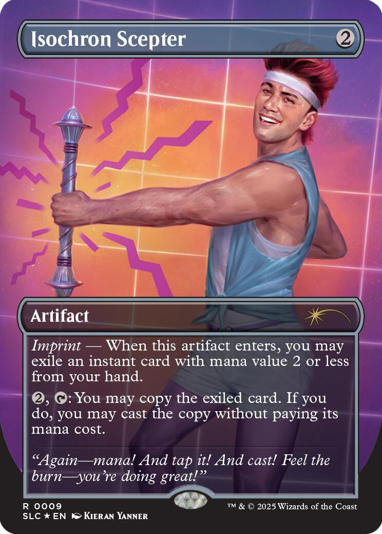 Isochron Scepter (Halo Foil) [Secret Lair Countdown Kit] | Black Swamp Games