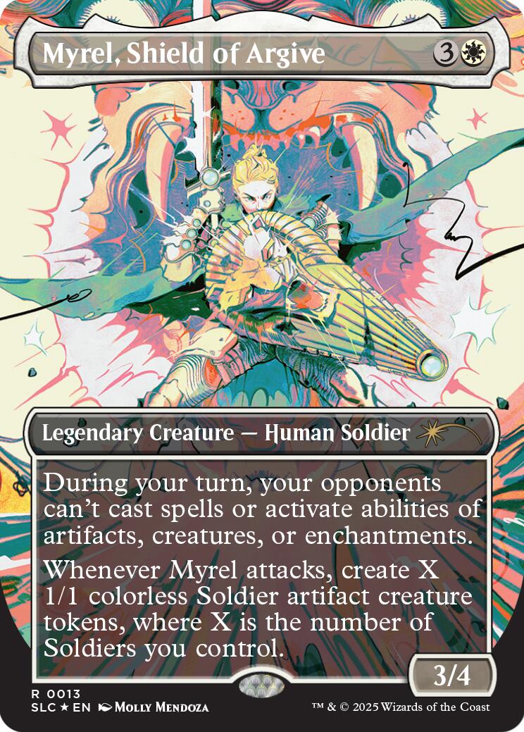 Myrel, Shield of Argive (Halo Foil) [Secret Lair Countdown Kit] | Black Swamp Games