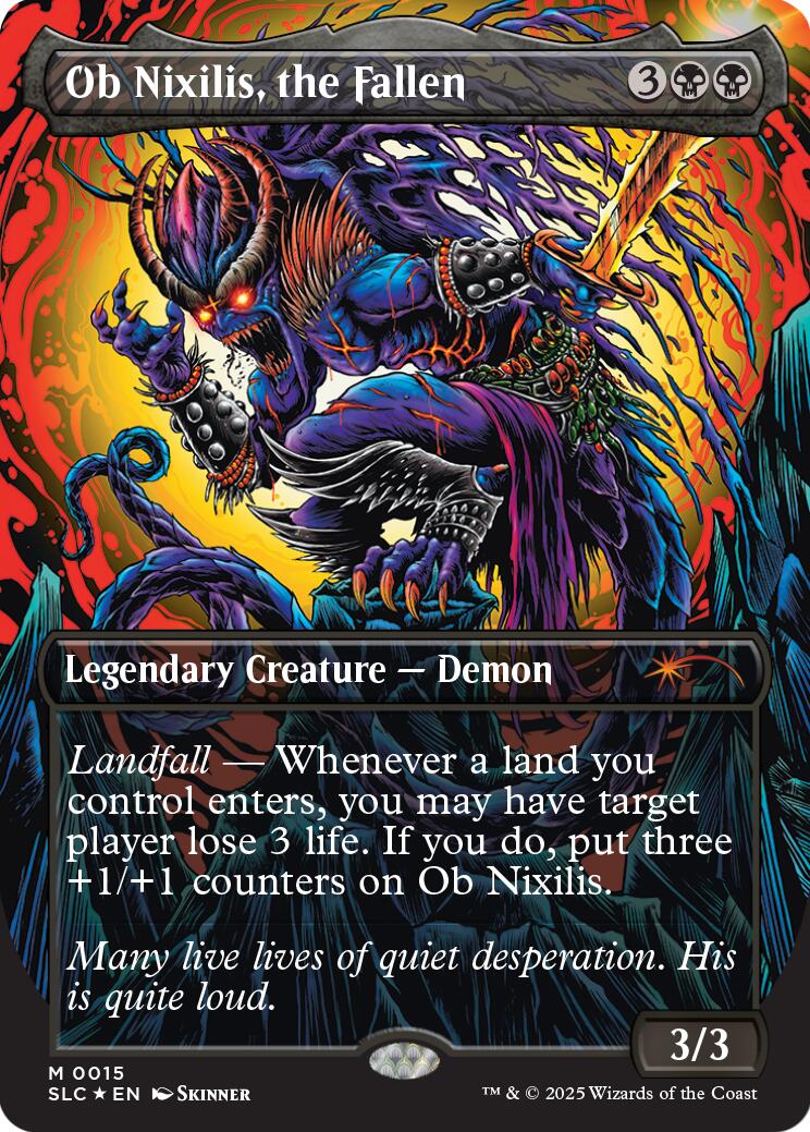 Ob Nixilis, the Fallen (Halo Foil) [Secret Lair Countdown Kit] | Black Swamp Games