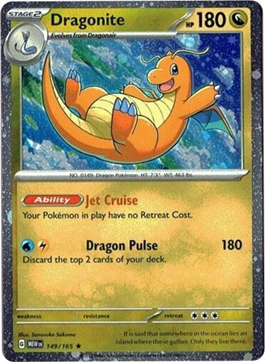Dragonite 149/165 (Cosmos Holo) [Miscellaneous Cards] | Black Swamp Games