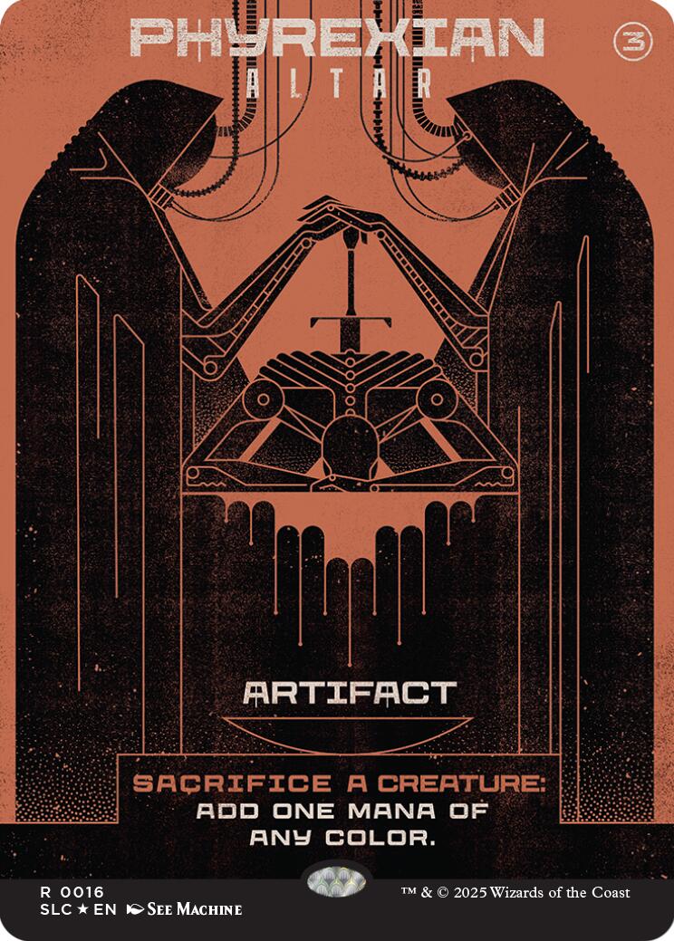 Phyrexian Altar (Halo Foil) [Secret Lair Countdown Kit] | Black Swamp Games