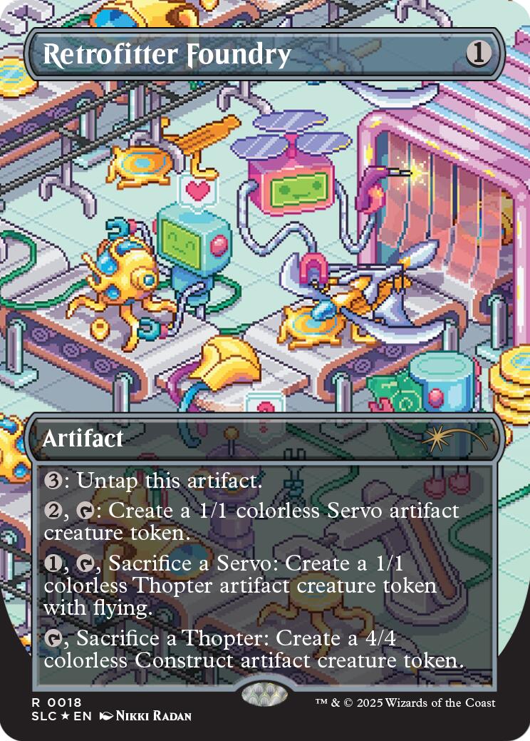 Retrofitter Foundry (Halo Foil) [Secret Lair Countdown Kit] | Black Swamp Games