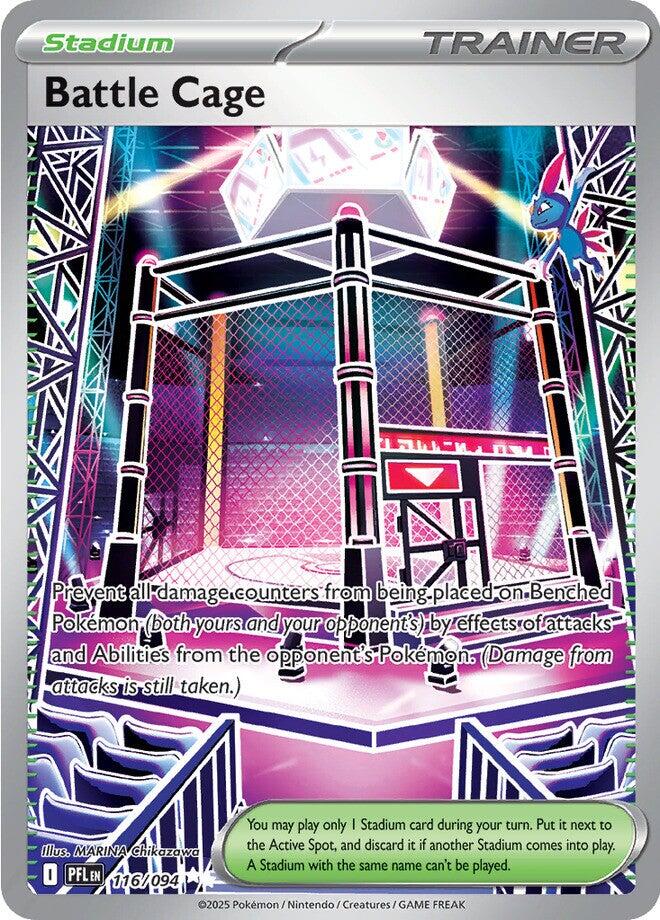 Battle Cage (116/094) [Mega Evolution: Phantasmal Flames] | Black Swamp Games