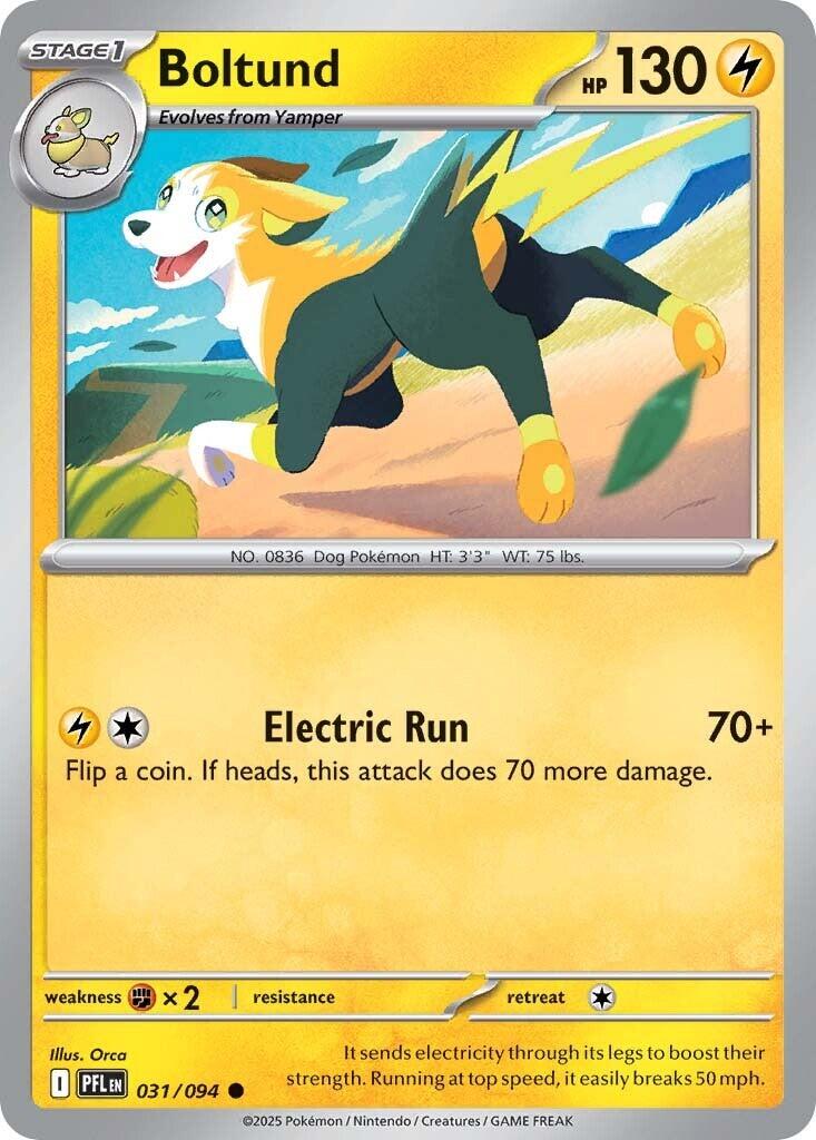 Boltund (031/094) [Mega Evolution: Phantasmal Flames] | Black Swamp Games