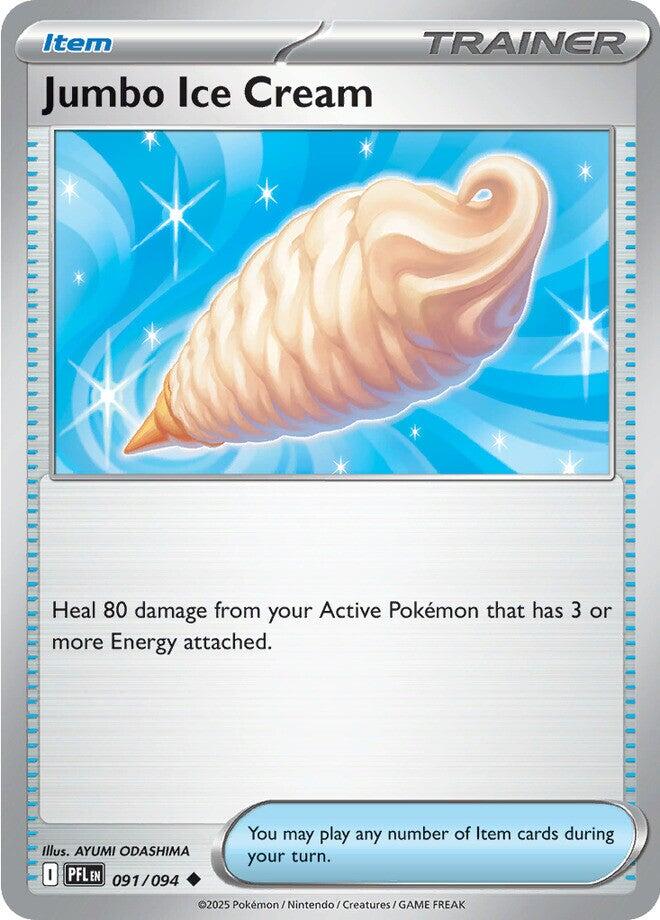 Jumbo Ice Cream (091/094) [Mega Evolution: Phantasmal Flames] | Black Swamp Games
