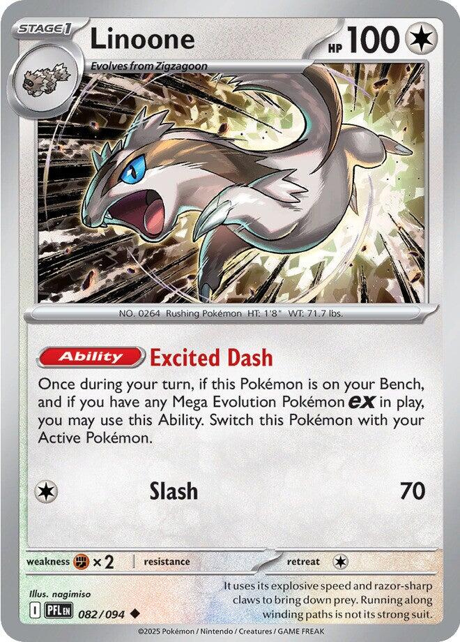 Linoone (082/094) [Mega Evolution: Phantasmal Flames] | Black Swamp Games