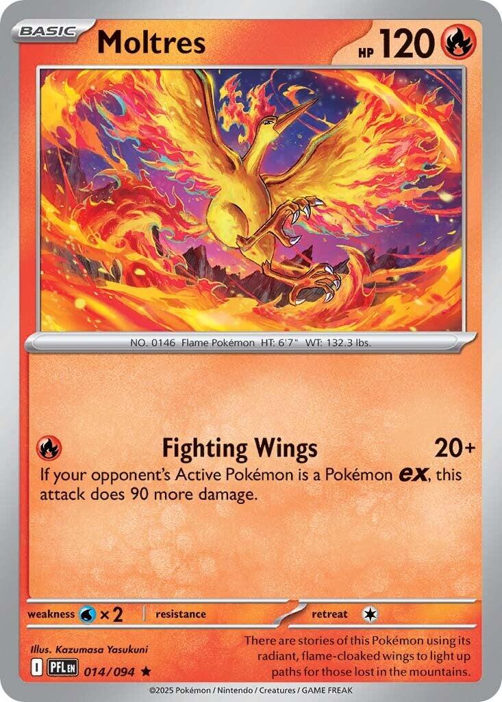 Moltres (014/094) [Mega Evolution: Phantasmal Flames] | Black Swamp Games