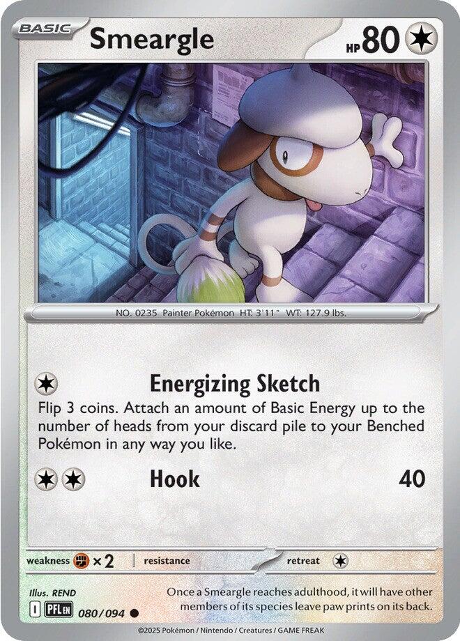 Smeargle (080/094) [Mega Evolution: Phantasmal Flames] | Black Swamp Games