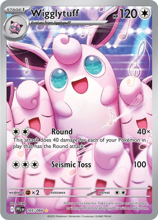 Wigglytuff (105/094) [Mega Evolution: Phantasmal Flames] | Black Swamp Games